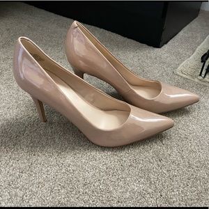 Pinkish nude Nine West heels